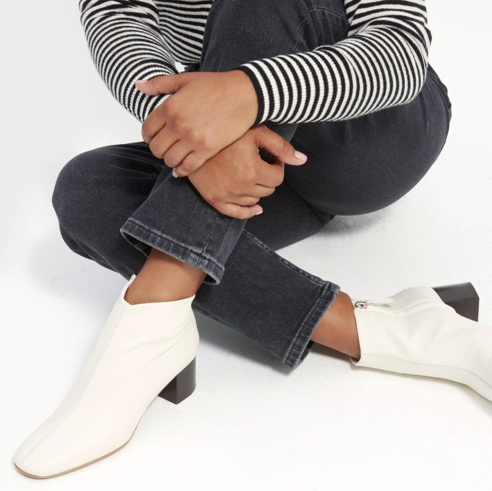 Everlane Day Boot | Bone | Size 7